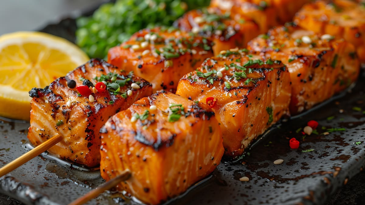 Salmon Tikka