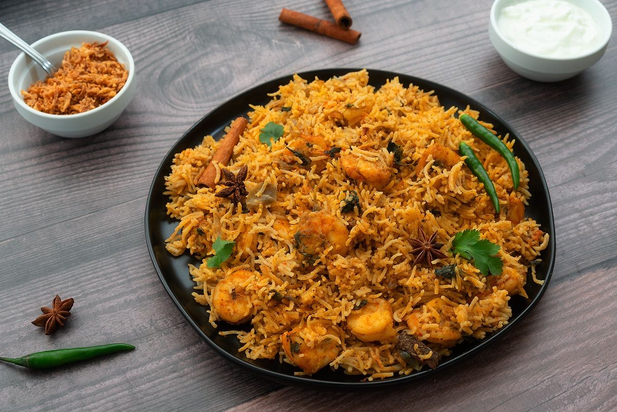 Jhinga Biryani